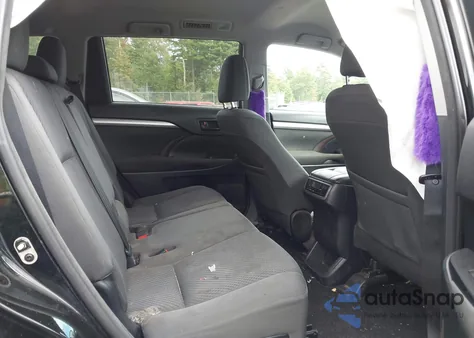 2015 Toyota Highlander Le V6 из США, поврежденный, VIN 5TDBKRFH9FS175728